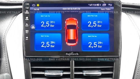 Màn hình DVD Android xe Toyota Vios 2014 - 2018 | Fujitech 